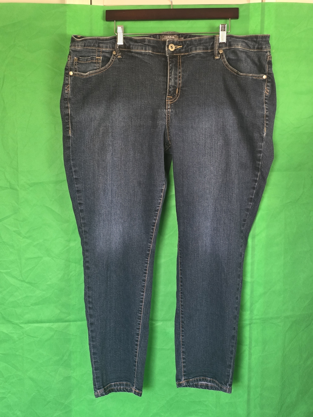 Torrid Vintage Stretch Boyfriend Straight Jeans Women’s 22 Regular